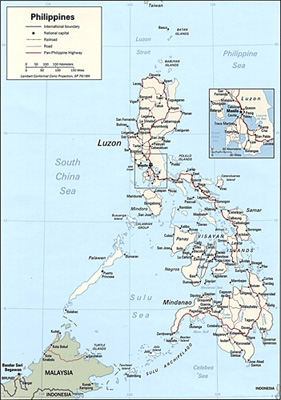 Map of Philippine